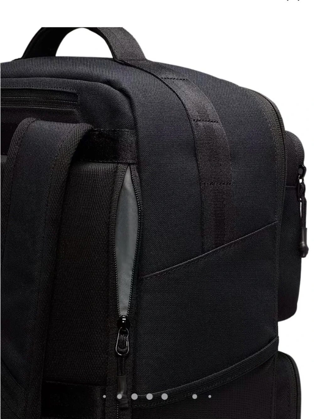 Nike Black Tactical Backpack with Front Organizer Pockets